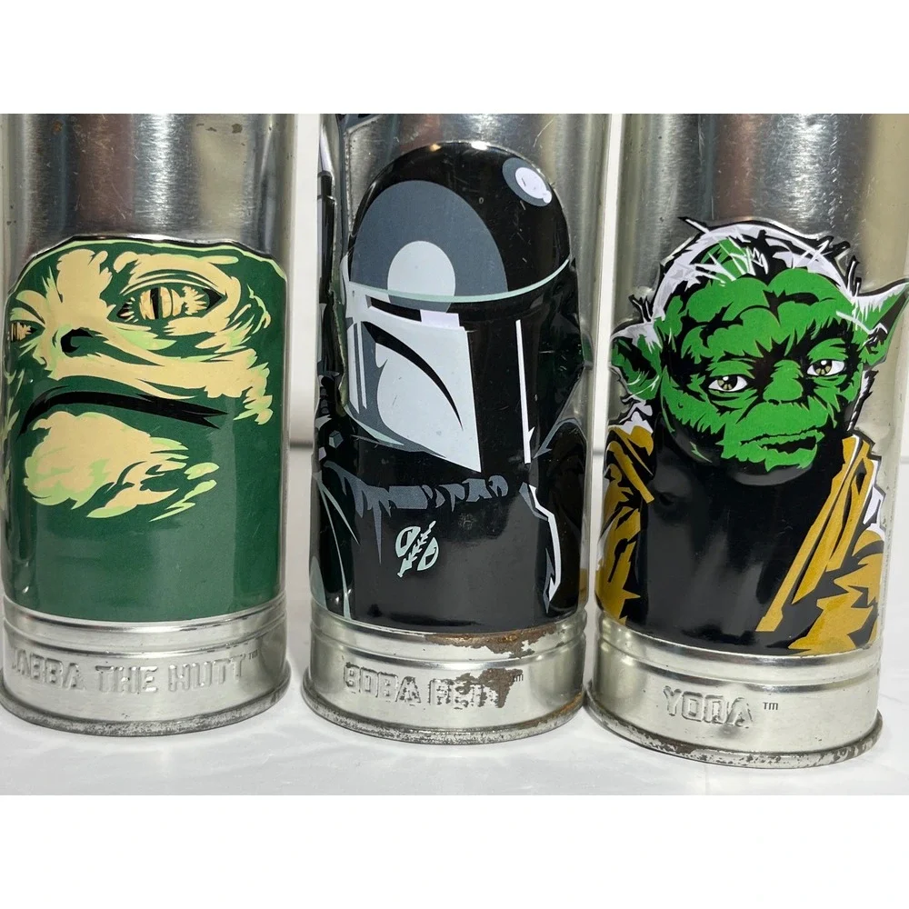 Star Wars 2005 Star Wars Collectables Canisters (empty) Burger King Lot of 5